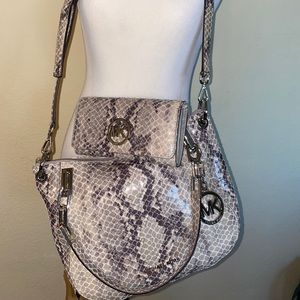 Michael Kors bag and wallet